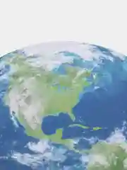 Синий круглый коврик для мыши Планеты, Космос