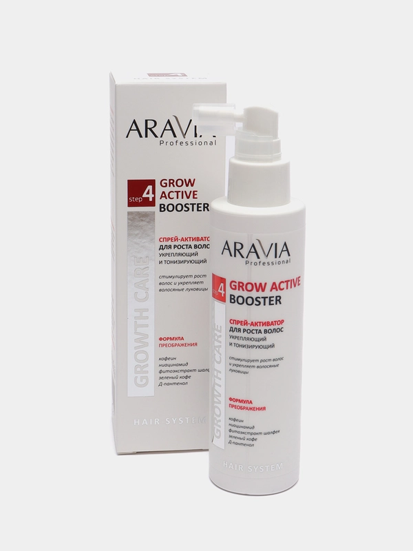 ARAVIA Professional Спрей-активатор для роста волос укрепляющий и тонизирующий, 150 мл