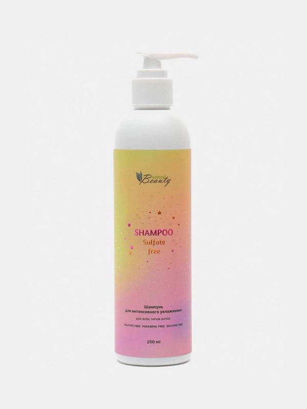 Шампунь бессульфатный SULFATE FREE для увлажнения ослабленных и окрашенных волос