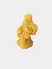 Свеча дед мороз