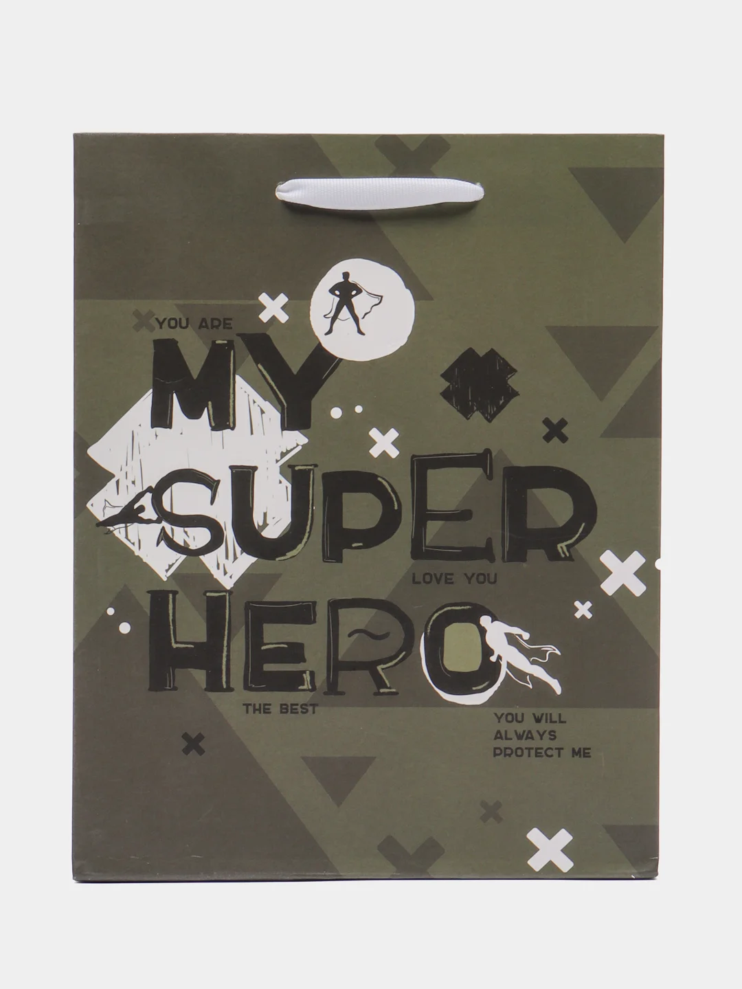Пакет подарочный "Super Hero", 18 х 23 х 10 см