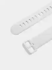 Белый силиконовый ремешок для Xiaomi Mi Band 7 Pro
