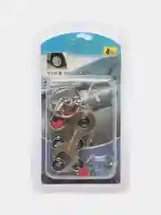 Черный колпачки на ниппель с брелком-ключом с логотипом Geely