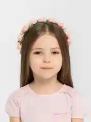 Пудровый ободок для волос