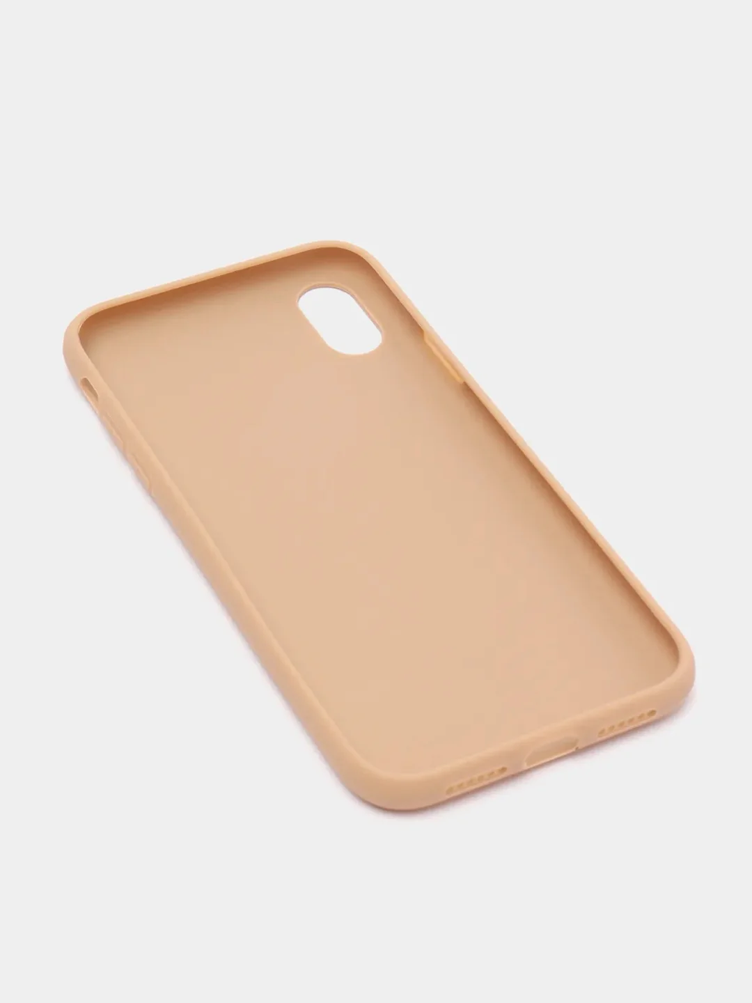 Бежевый меланж чехол для iPhone 6, 6S Plus, 7, 8 Plus, 11 Pro Max, X, XS, 13 Pro
