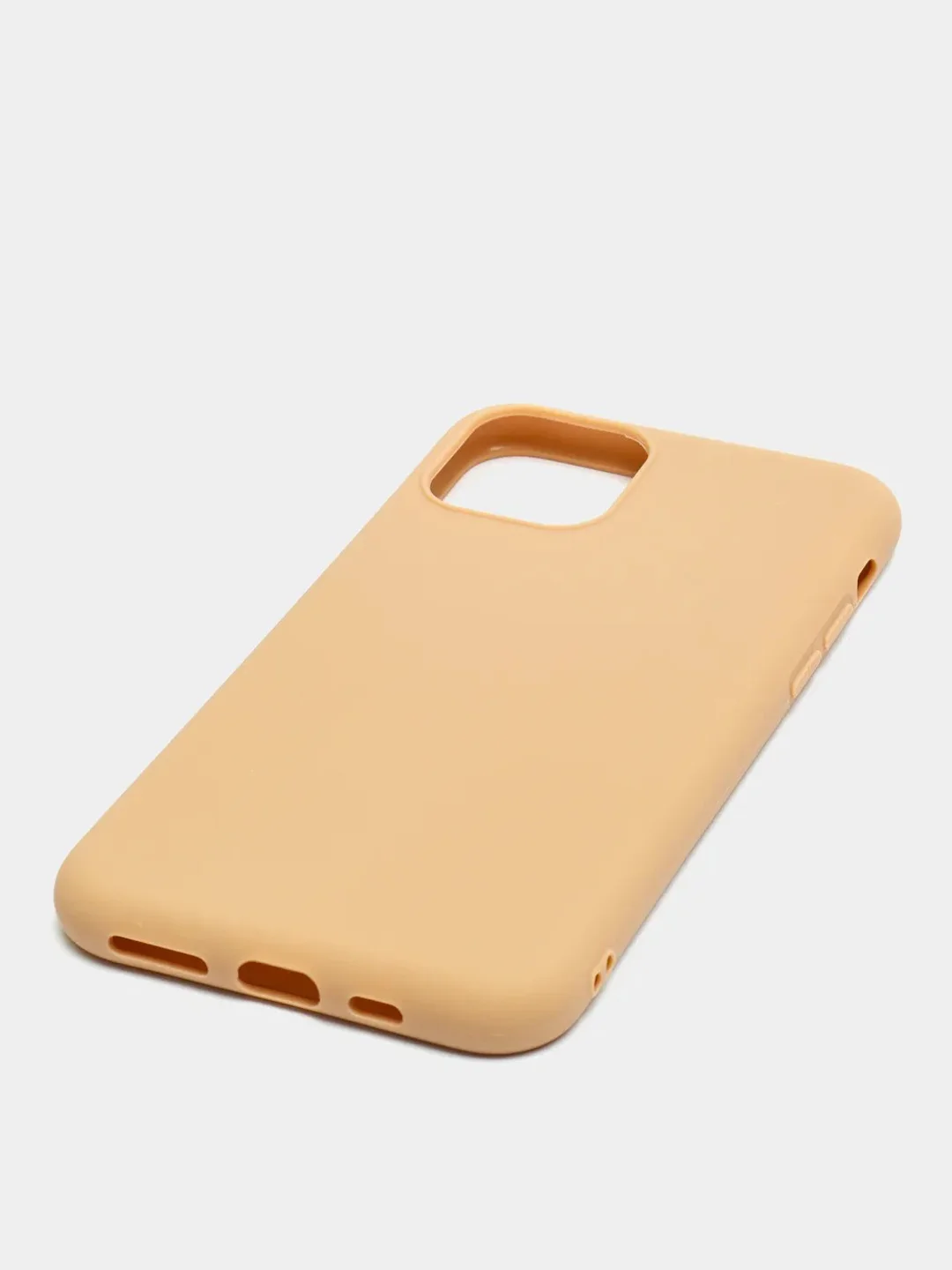 Бежевый меланж чехол для iPhone 6, 6S Plus, 7, 8 Plus, 11 Pro Max, X, XS, 13 Pro