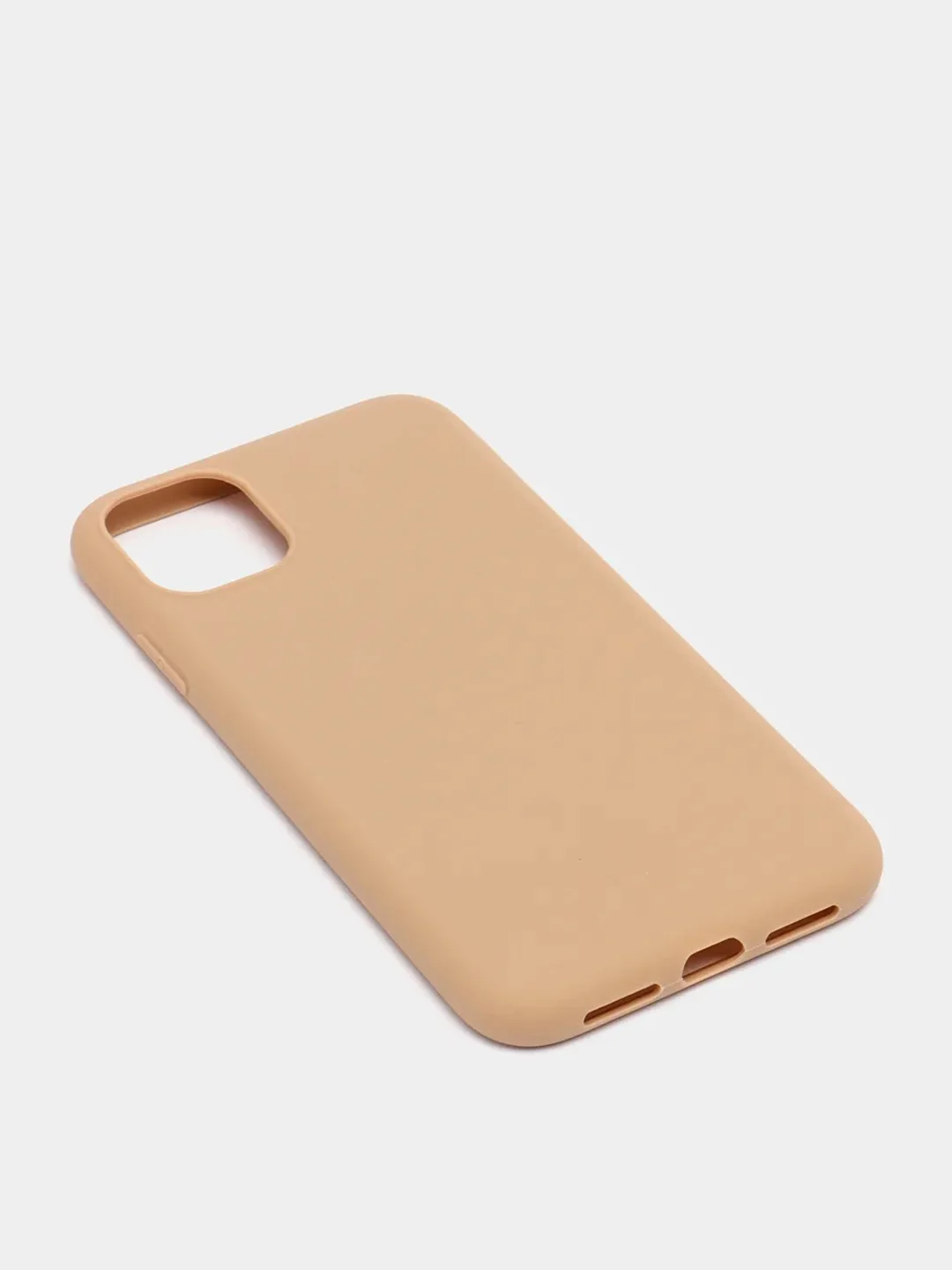 Бежевый меланж чехол для iPhone 6, 6S Plus, 7, 8 Plus, 11 Pro Max, X, XS, 13 Pro