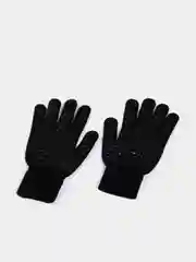 Черный перчатки демисезонные мужские, женские, для экрана сенсорные  touch screen