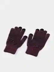 Фуксия перчатки демисезонные мужские, женские, для экрана сенсорные  touch screen