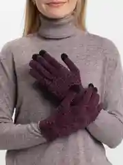 Фуксия перчатки демисезонные мужские, женские, для экрана сенсорные  touch screen