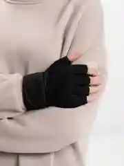 Черный перчатки тренировочные для мужчин и женщин для спорт зала
