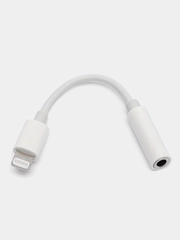 Аудио конвертер Lightning-Jack 3.5 AUX, для iPhone