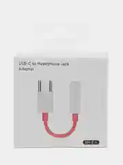 Аудио переходник Type-С-Jack 3.5(AUX), для Телефона c наушниками