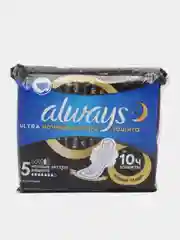 Гигиенические прокладки Always Ultra Secure Night, с крылышками, 6 штук