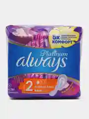 Прокладки женские гигиенические Always Platinum Normal Plus Single "Ультратонкие", 8 штук