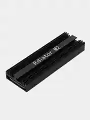 Черный радиатор для SSD M.2 2280