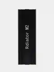 Черный радиатор для SSD M.2 2280