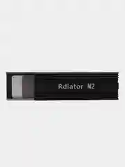 Черный радиатор для SSD M.2 2280