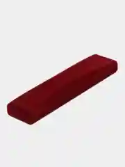 Бордовый подарочная коробка под цепочку цепь, ювелирная упаковка, бархатный футляр для украшений