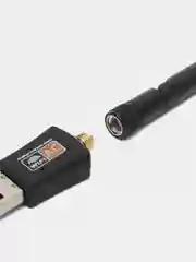 Серый беспроводной усилитель сигнала (репитер) Wi-Fi приемник, USB 2.0 двухдиапазонный