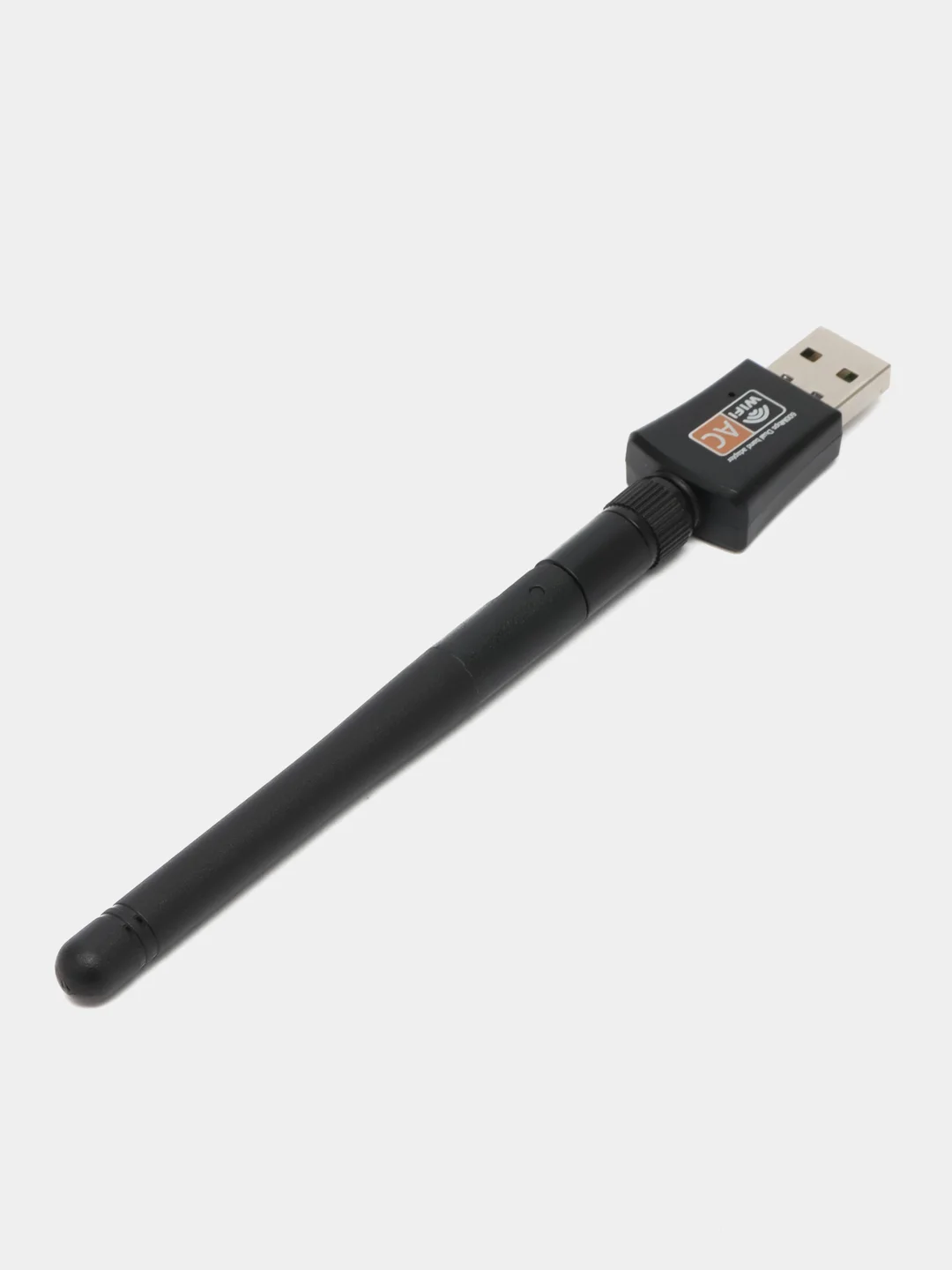 Серый беспроводной усилитель сигнала (репитер) Wi-Fi приемник, USB 2.0 двухдиапазонный
