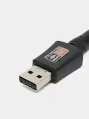 Серый беспроводной усилитель сигнала (репитер) Wi-Fi приемник, USB 2.0 двухдиапазонный