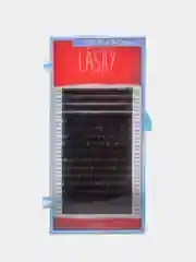 Ресницы для наращивания чёрные Lashy, микс, 16 линий