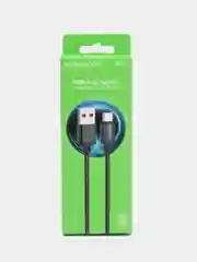 Черный кабель BOROFONE BX87 для iPhone и Android, Micro-USB / Type-C / Lightning, в тканевой оплетке