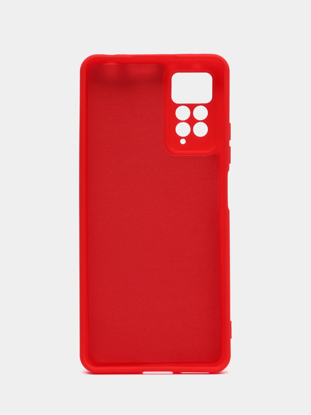 Красный чехол Silicone Cover Redmi Note 11 Pro / Note 12 Сяоми Редми Нот 11 Про 4G