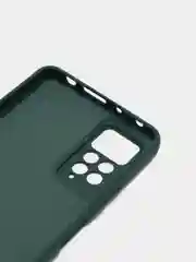 Тёмно-зелёный чехол Silicone Cover Redmi Note 11 Pro / Note 12 Сяоми Редми Нот 11 Про 4G