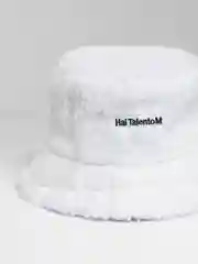 Белый панама меховая  шляпа