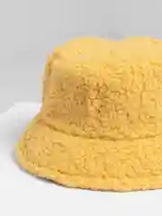 Горчичный панама меховая