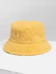 Горчичный панама меховая