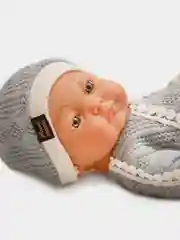 Голубой кукла Пупс реалистичная, 25 см