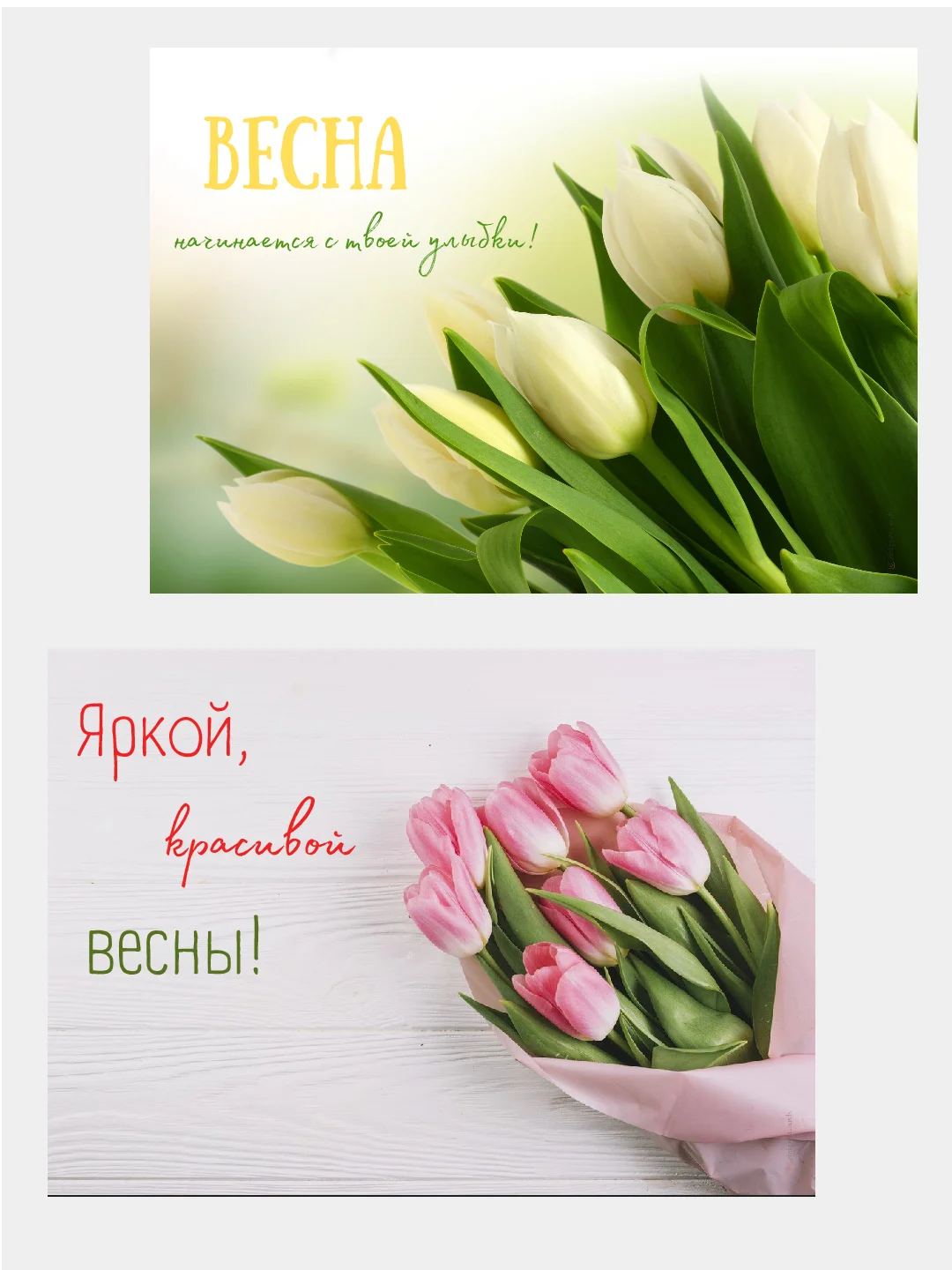 Конфетный открытка "С 8 марта", 10 х 15 см