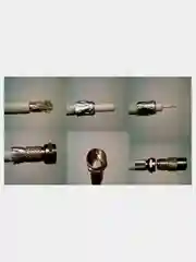 Белый тв кабель РК-75 и RG6, с разъёмами и без