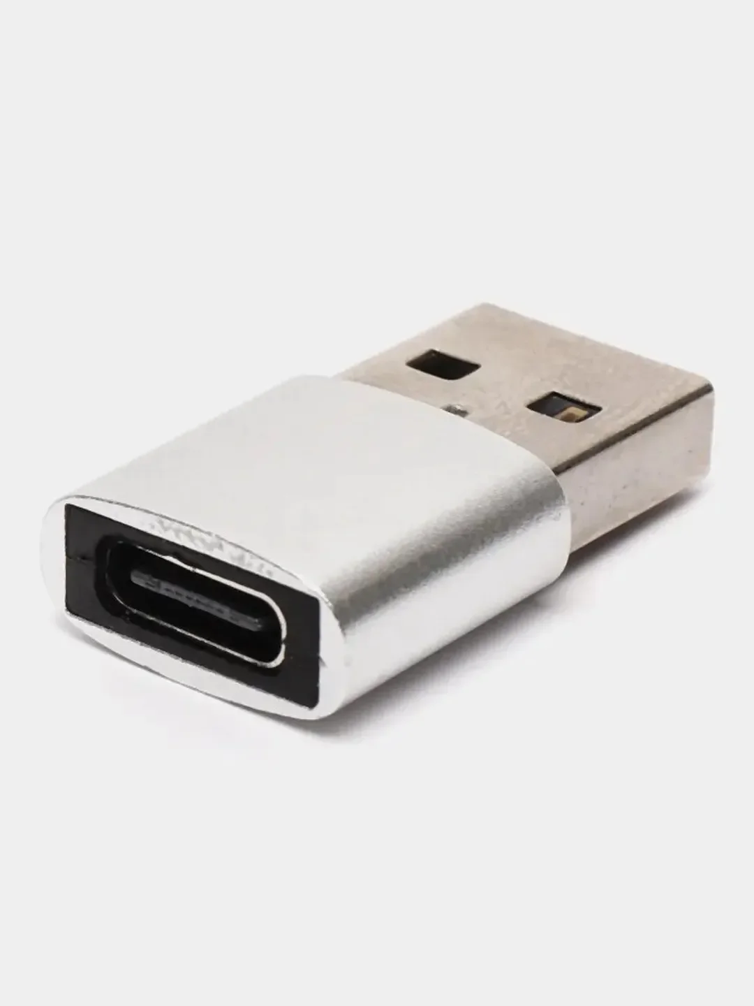 Красный переходник USB / Type C