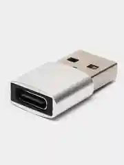 Красный переходник USB / Type C