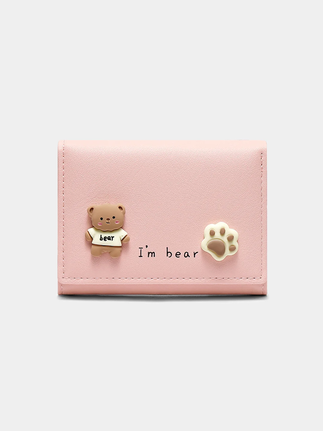 Женский кошелек "I am bear", детский (мишка)