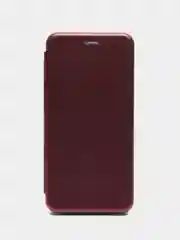 Багровый чехол-книжка для Samsung Galaxy A73 (Самсунг Галакси А73)