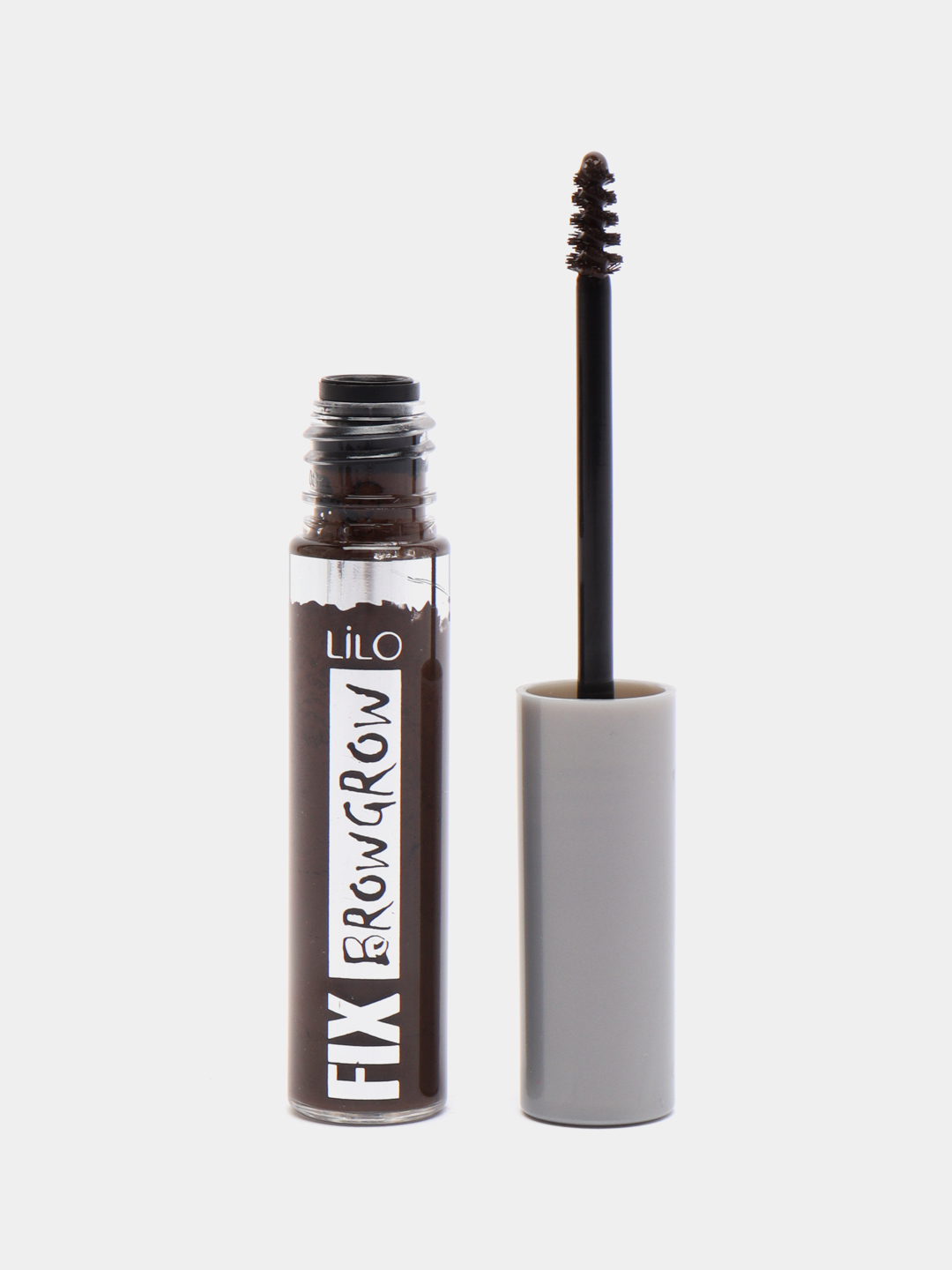 Brown grow. Lilo тушь-корректор для бровей Lilo "Fix Brow grow" тон 04 transparent. Тушь корректор для бровей Lilo Fix. Тушь консилер. Краска для бровей фикс прайс.