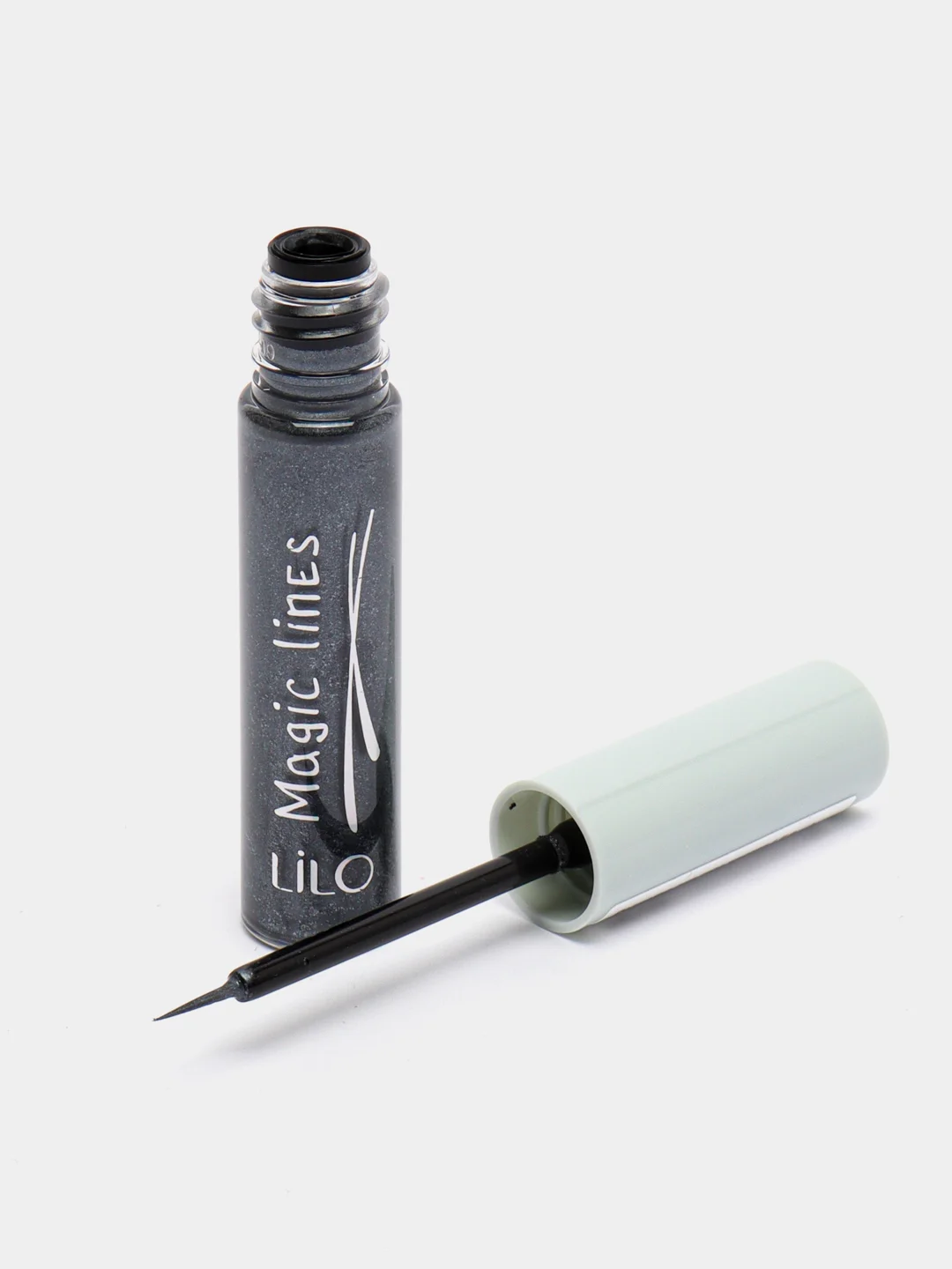 Серый подводка для глаз жидкая LiLo Magic lines