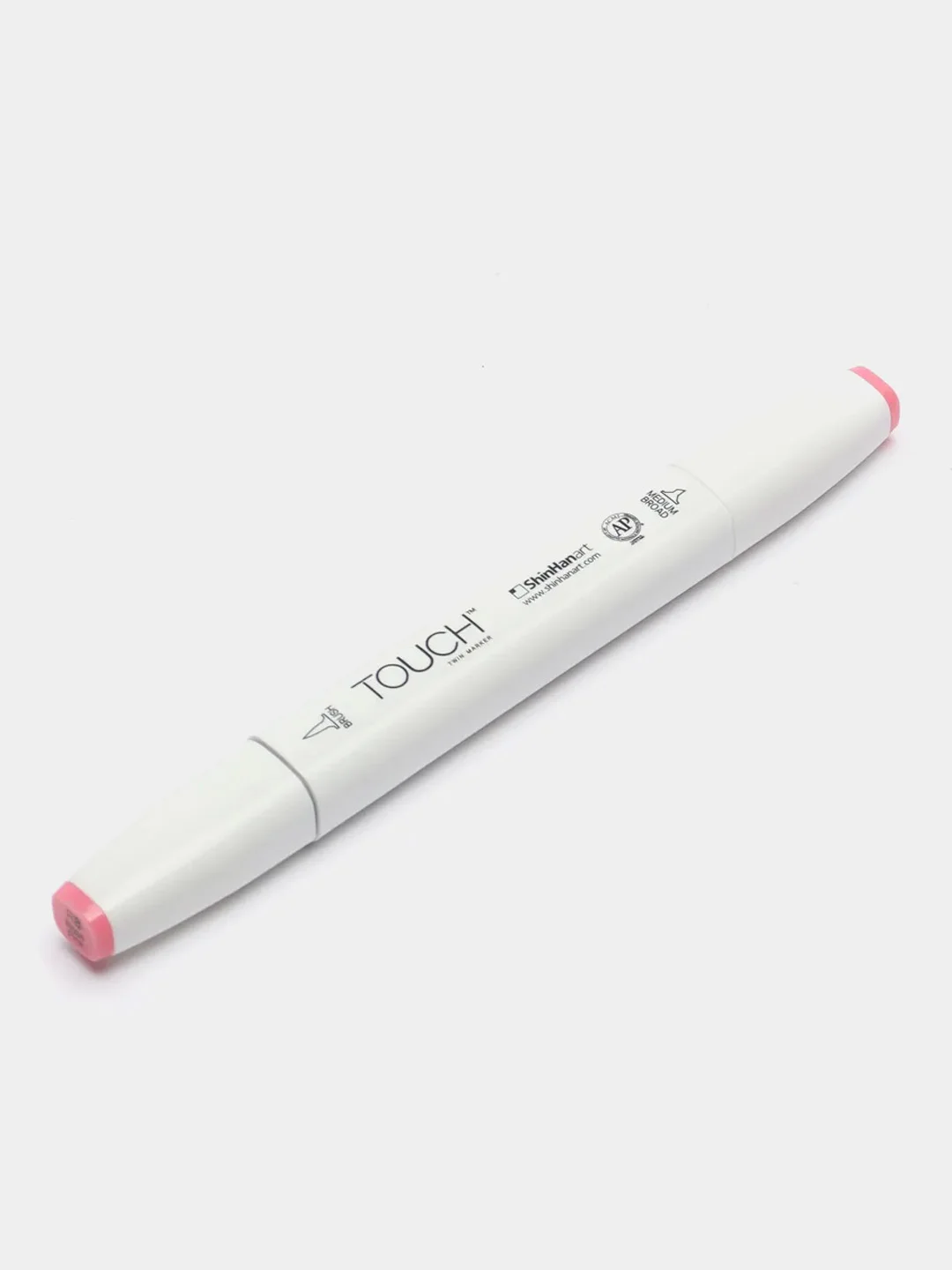 Маркер для скетчей TOUCH BRUSH двухсторонний цв.008 розовая роза