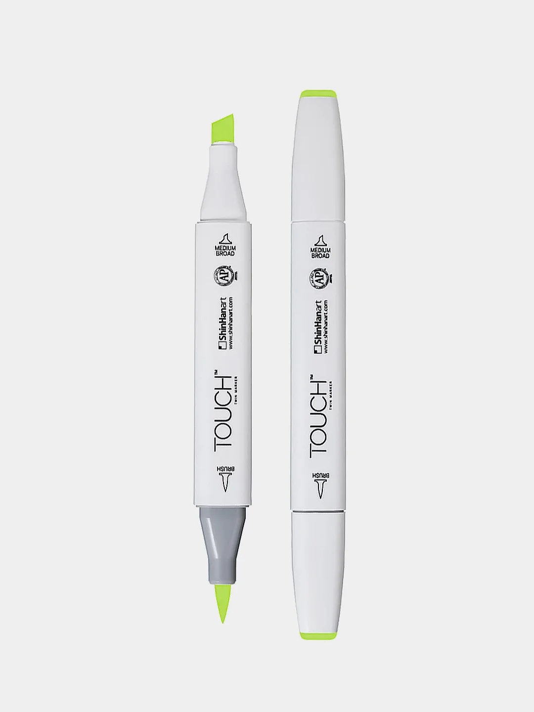 Маркер для скетчей TOUCH BRUSH двухсторонний цв.236 зел весенний