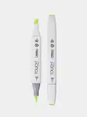 Маркер для скетчей TOUCH BRUSH двухсторонний цв.236 зел весенний