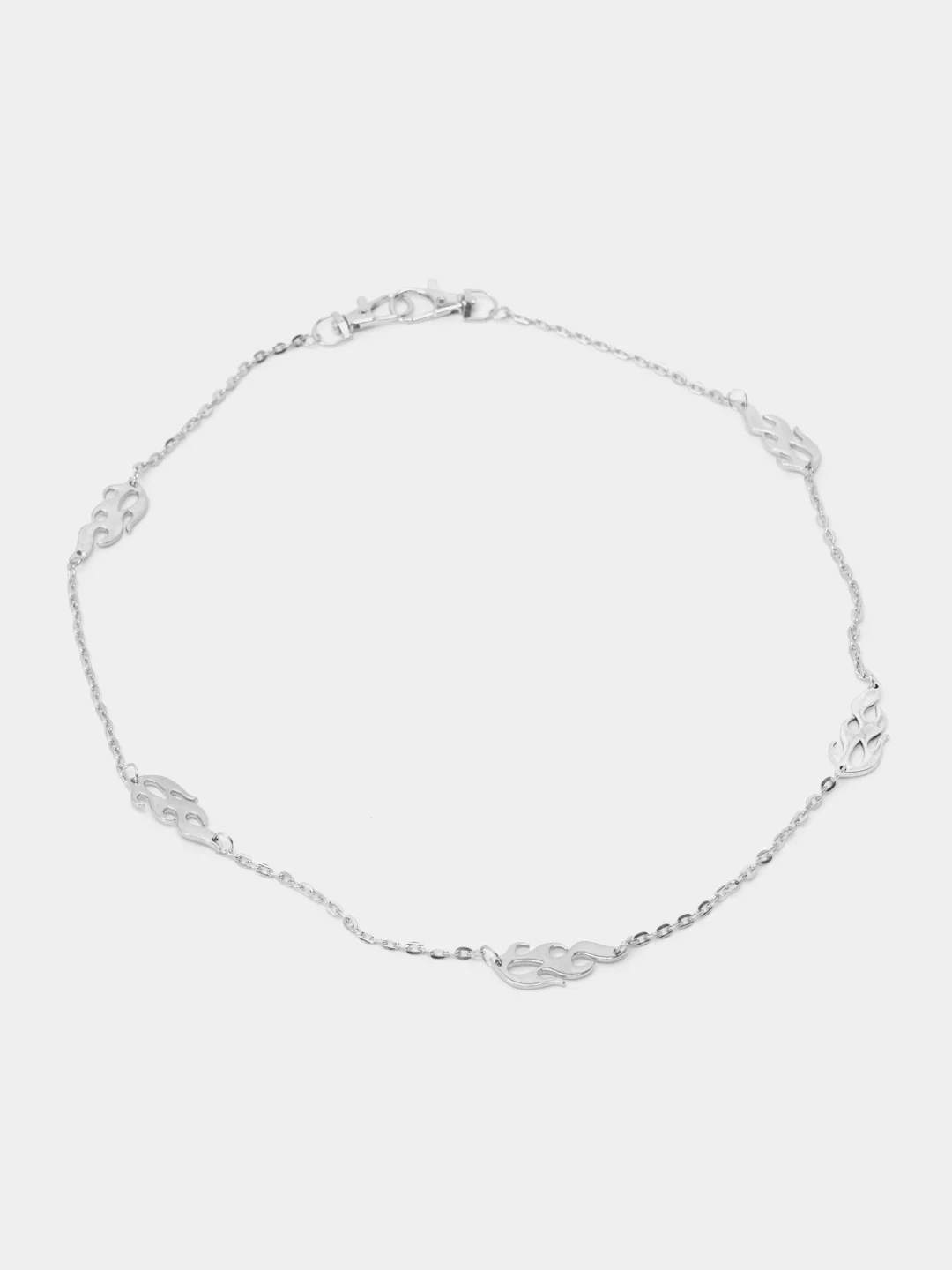 Серебряный пояс-цепочка на талию