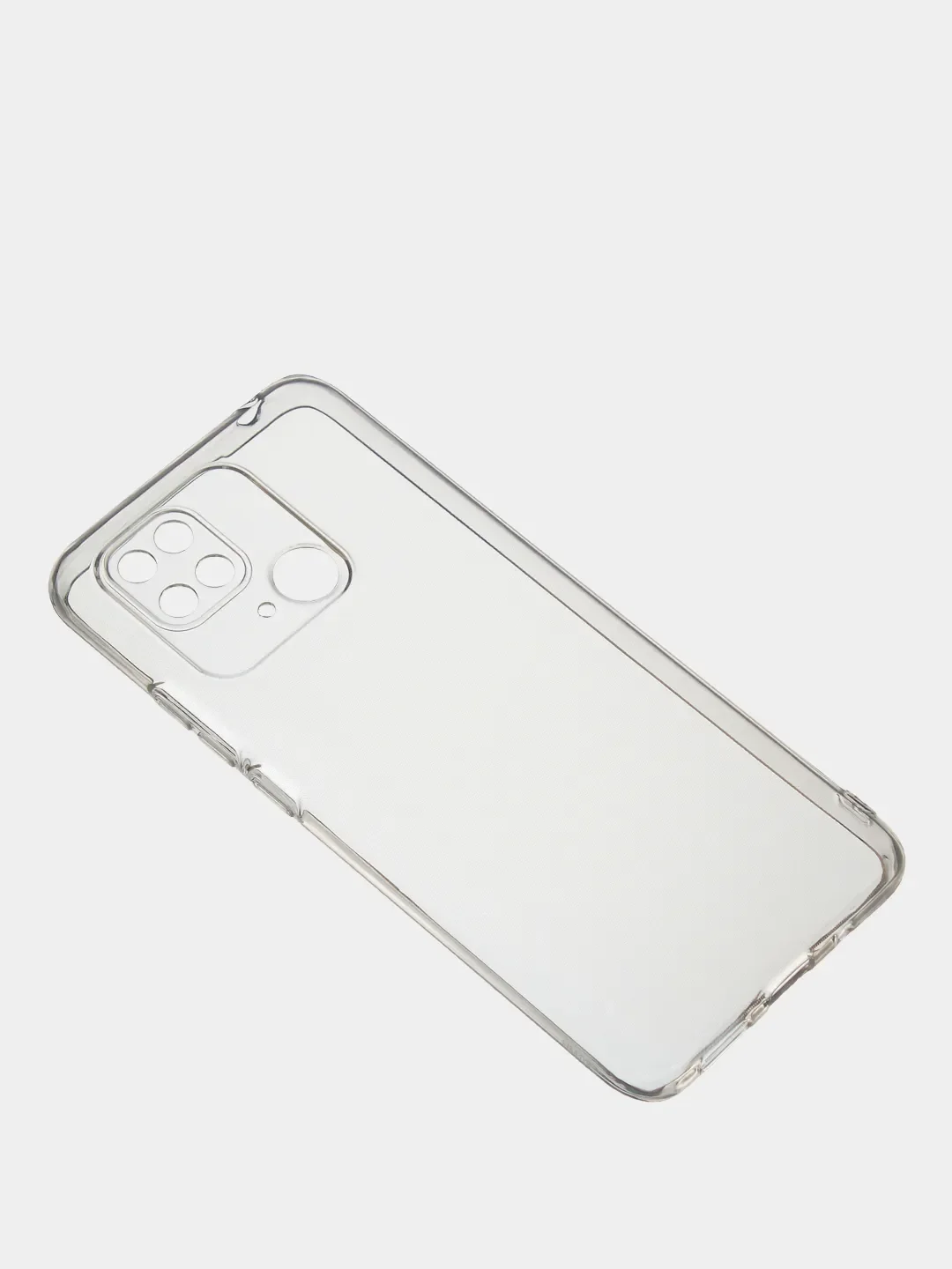 Чехол для Xiaomi Redmi 10C / Poco C40 прозрачный силиконовый
