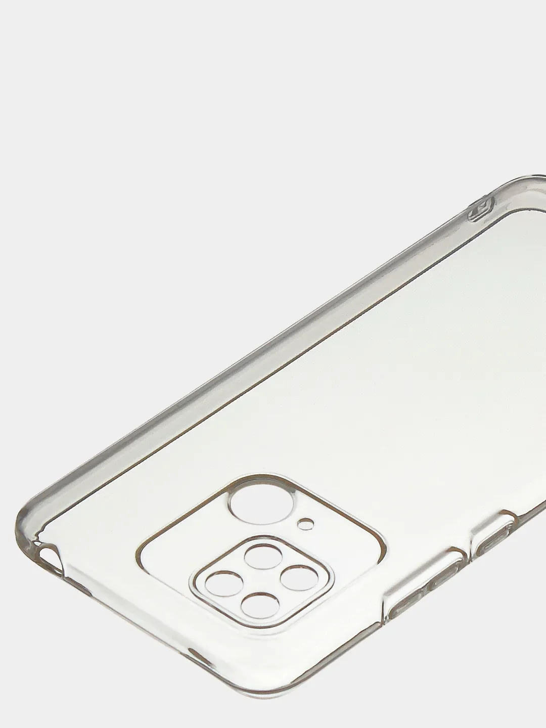 Чехол для Xiaomi Redmi 10C / Poco C40 прозрачный силиконовый