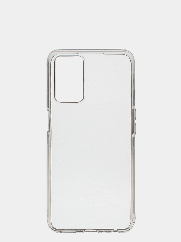 Чехол для Oppo A55 4G, 5G, прозрачный, силиконовый