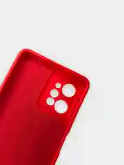 Красный чехол для Realme C31 / Реалми С31 силиконовый, цветной, с мягким подкладом